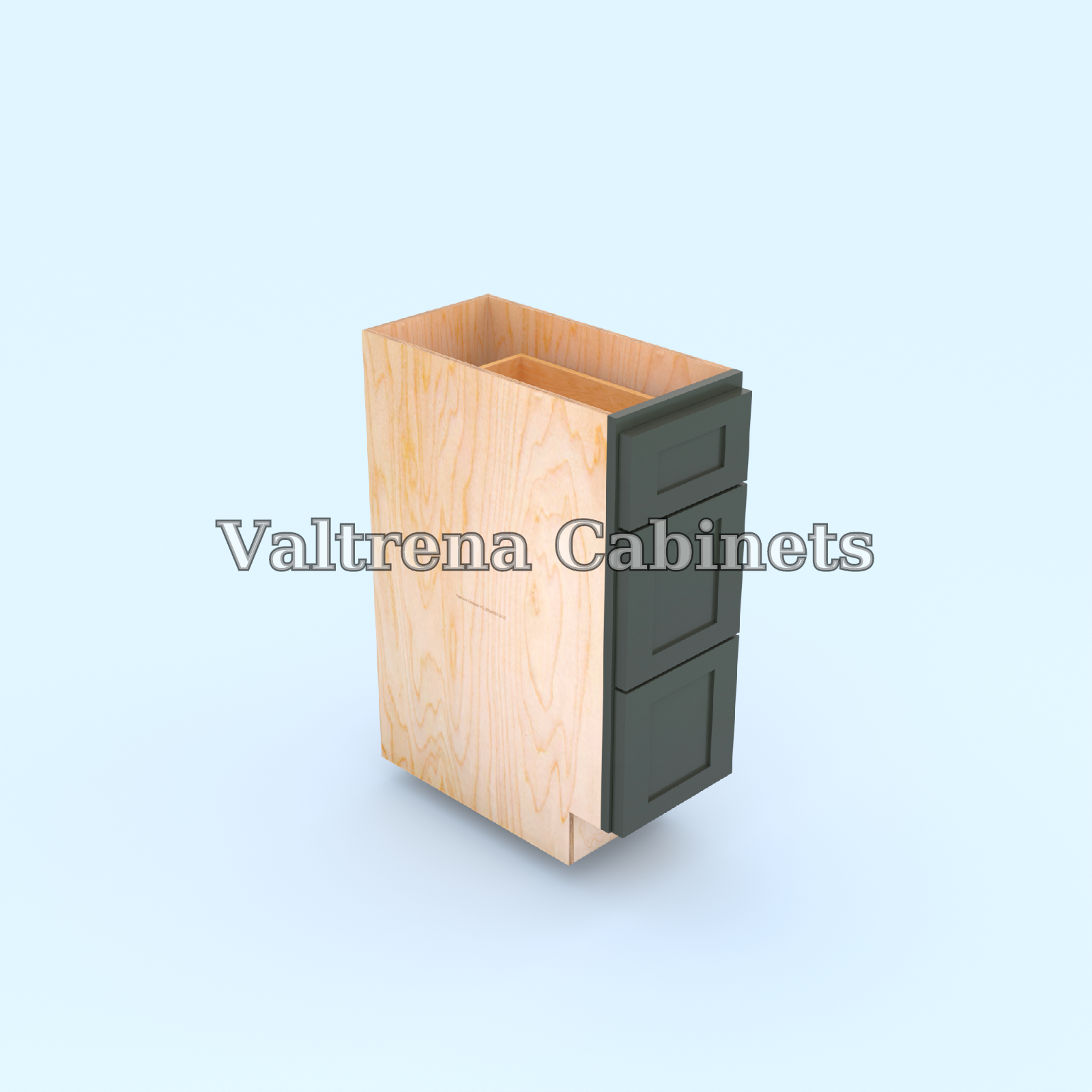 Three Drawer Base Cabinets