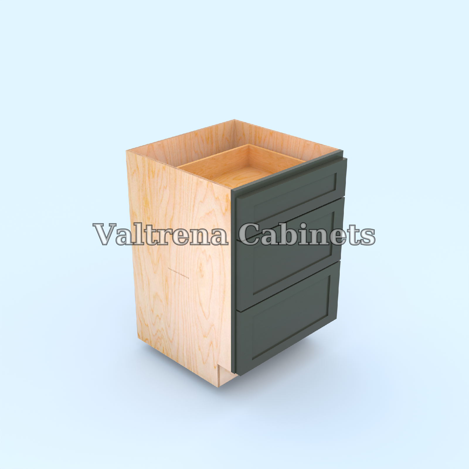 Three Drawer Base Cabinets