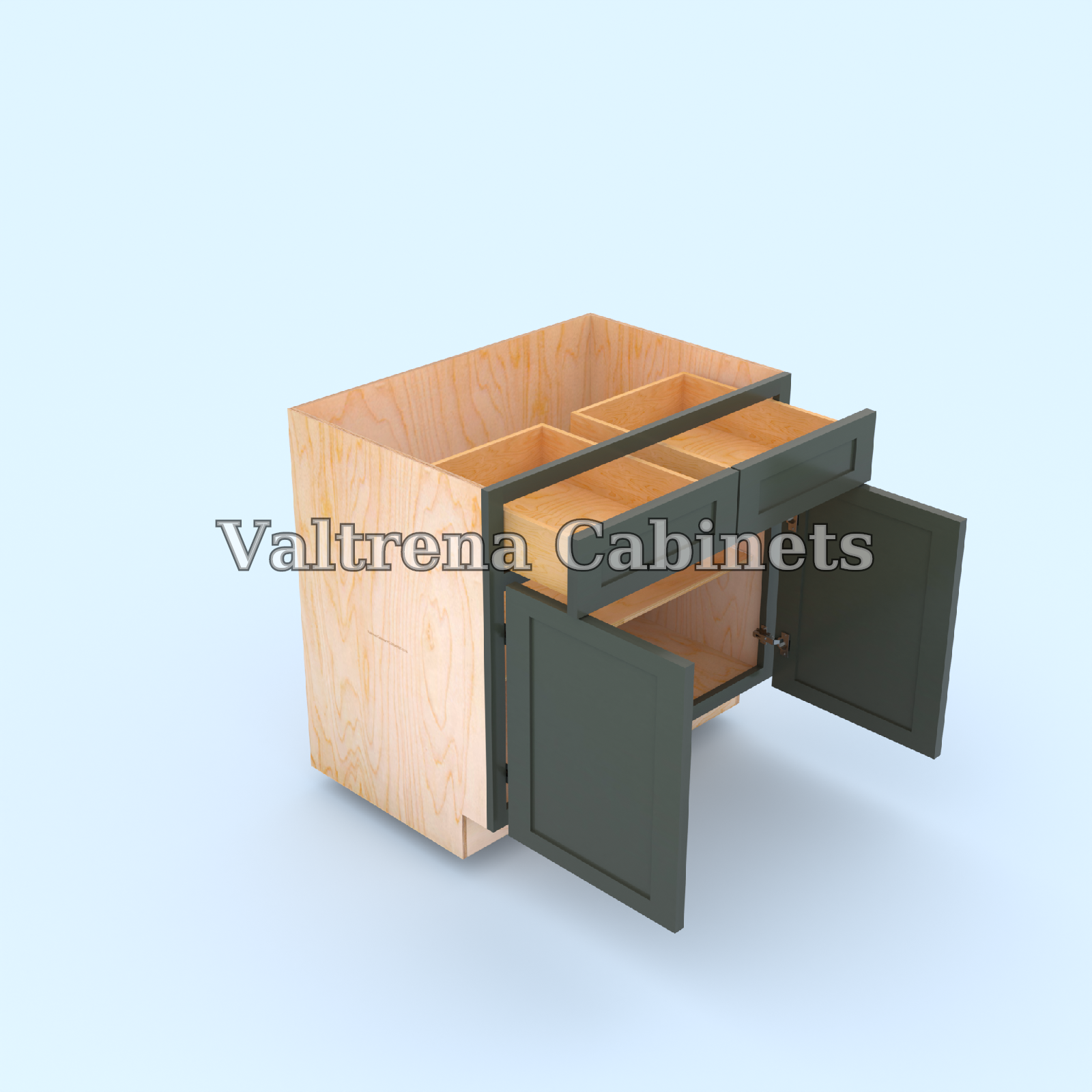 2 Door 2 Drawers Base Cabinets - view 2 of 2