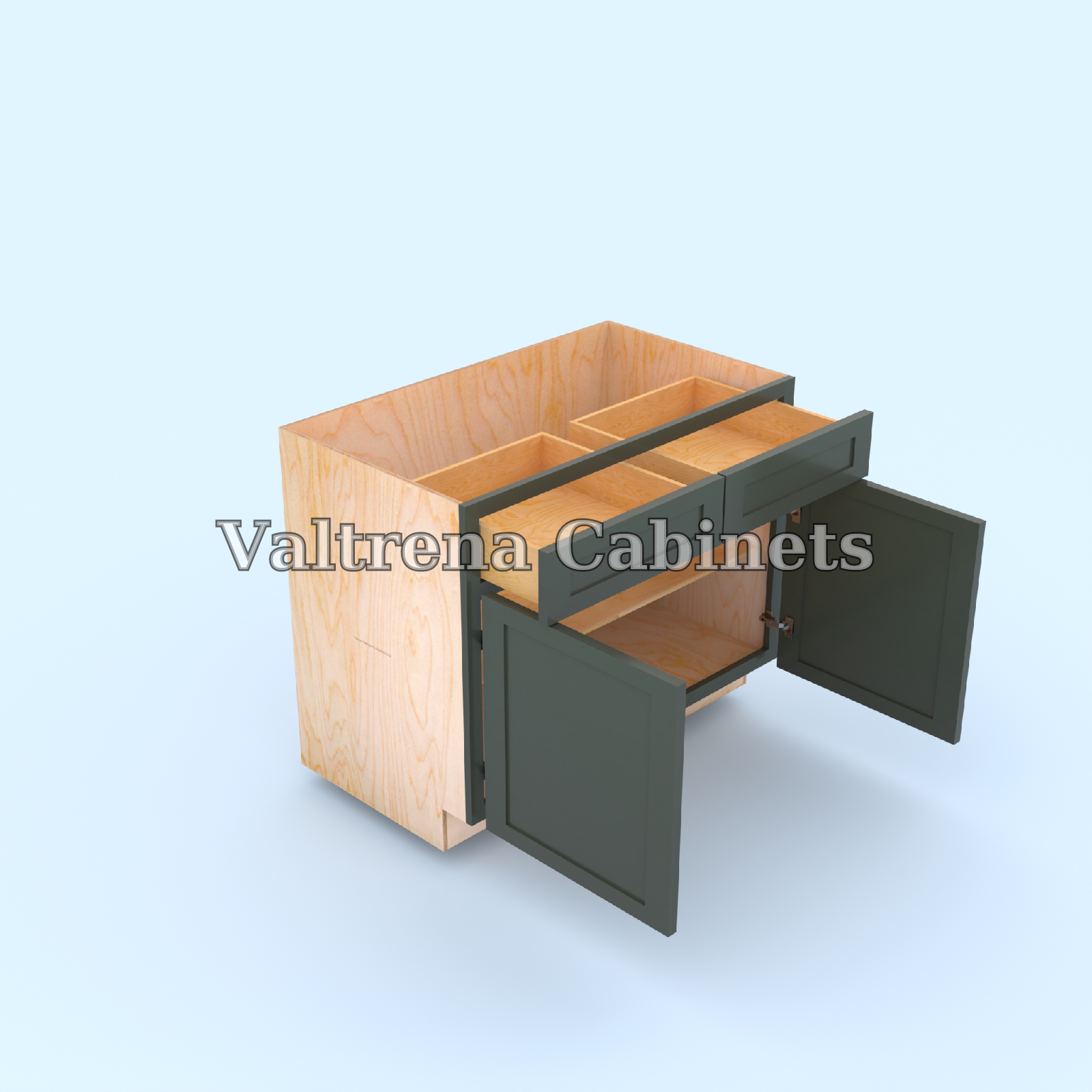 2 Door 2 Drawers Base Cabinets - view 2 of 2