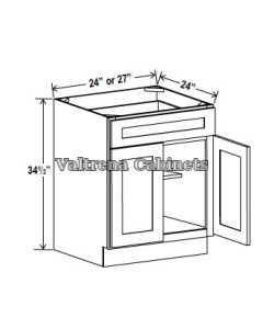 1 Door 2 Drawers Base Cabinets - view 3 of 3