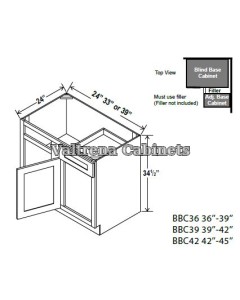 Blind Corner Base Cabinets - view 3 of 3