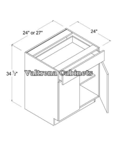 1 Door 2 Drawers Base Cabinets - view 3 of 3