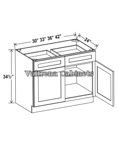 2 Door 2 Drawers Base Cabinets - view 3 of 3