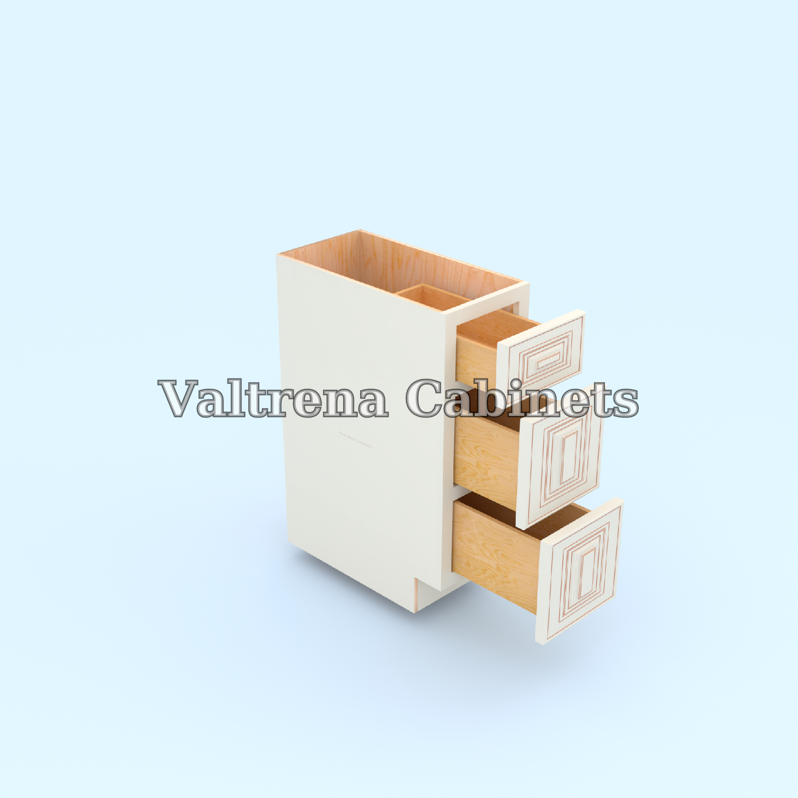 Three Drawer Base Cabinets - view 2 of 2