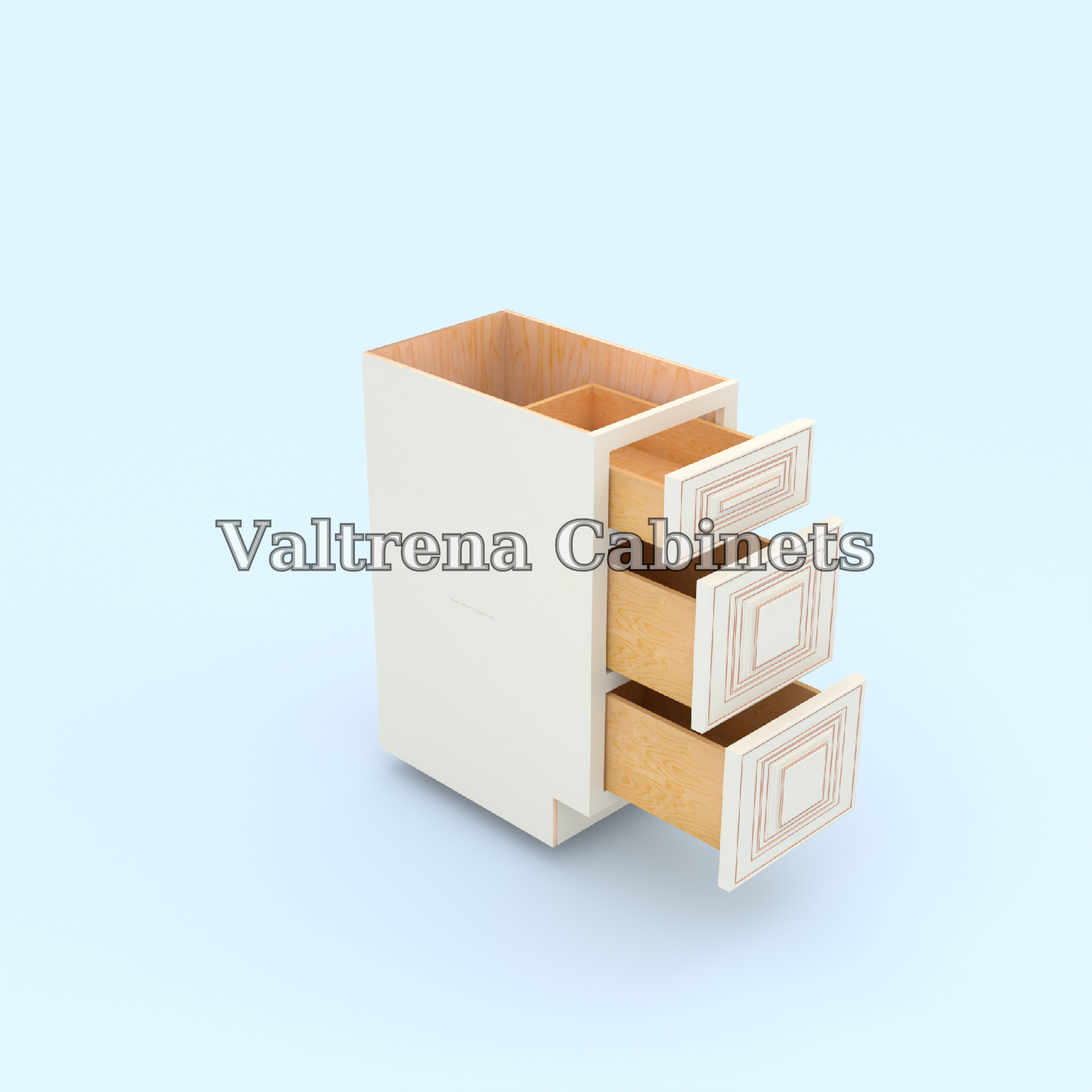 Three Drawer Base Cabinets - view 2 of 2