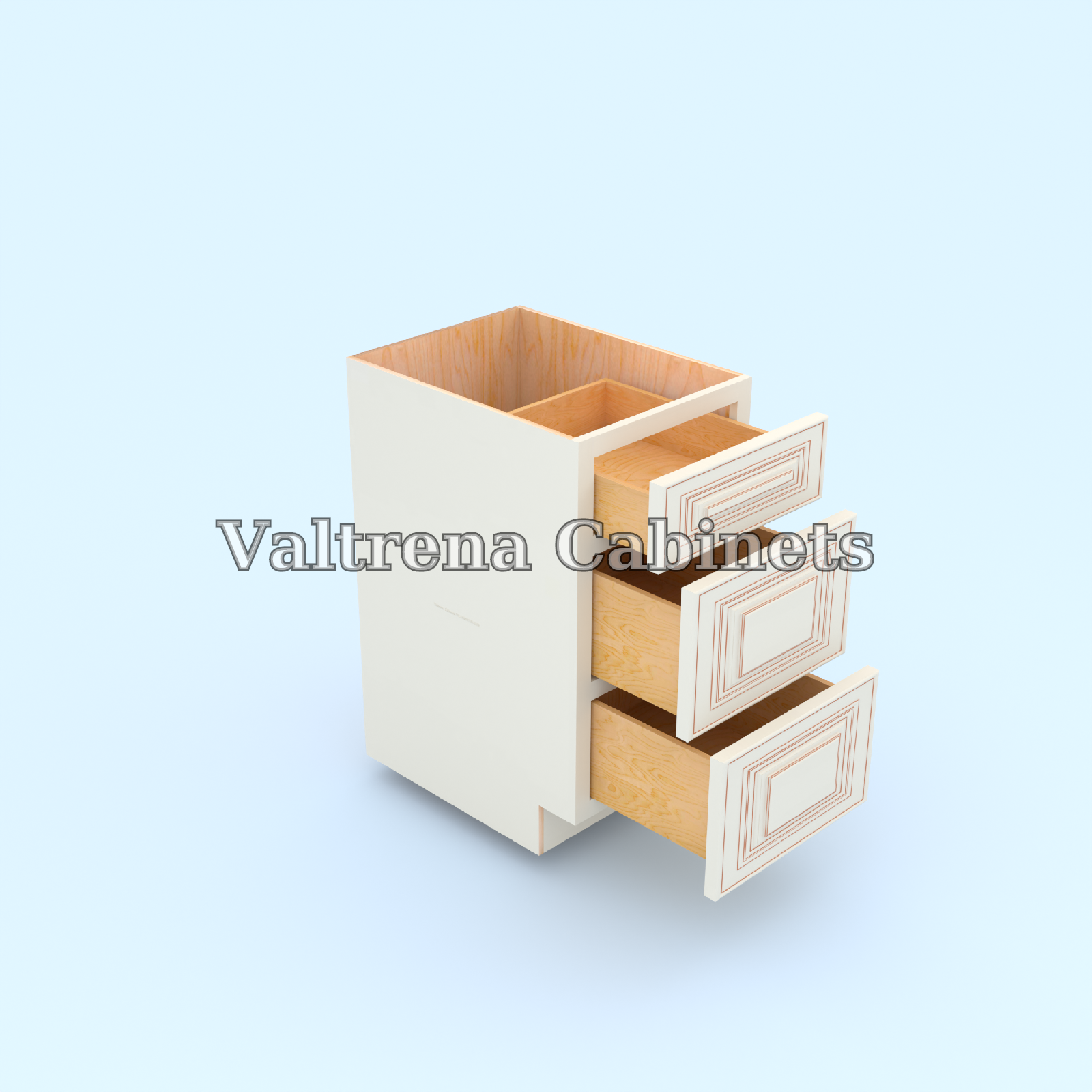 Three Drawer Base Cabinets - view 2 of 2