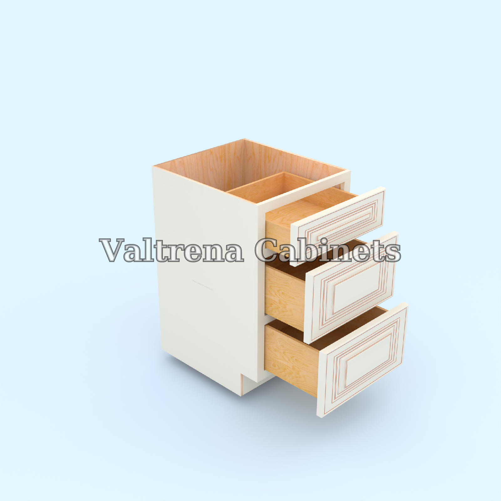 Three Drawer Base Cabinets - view 2 of 2