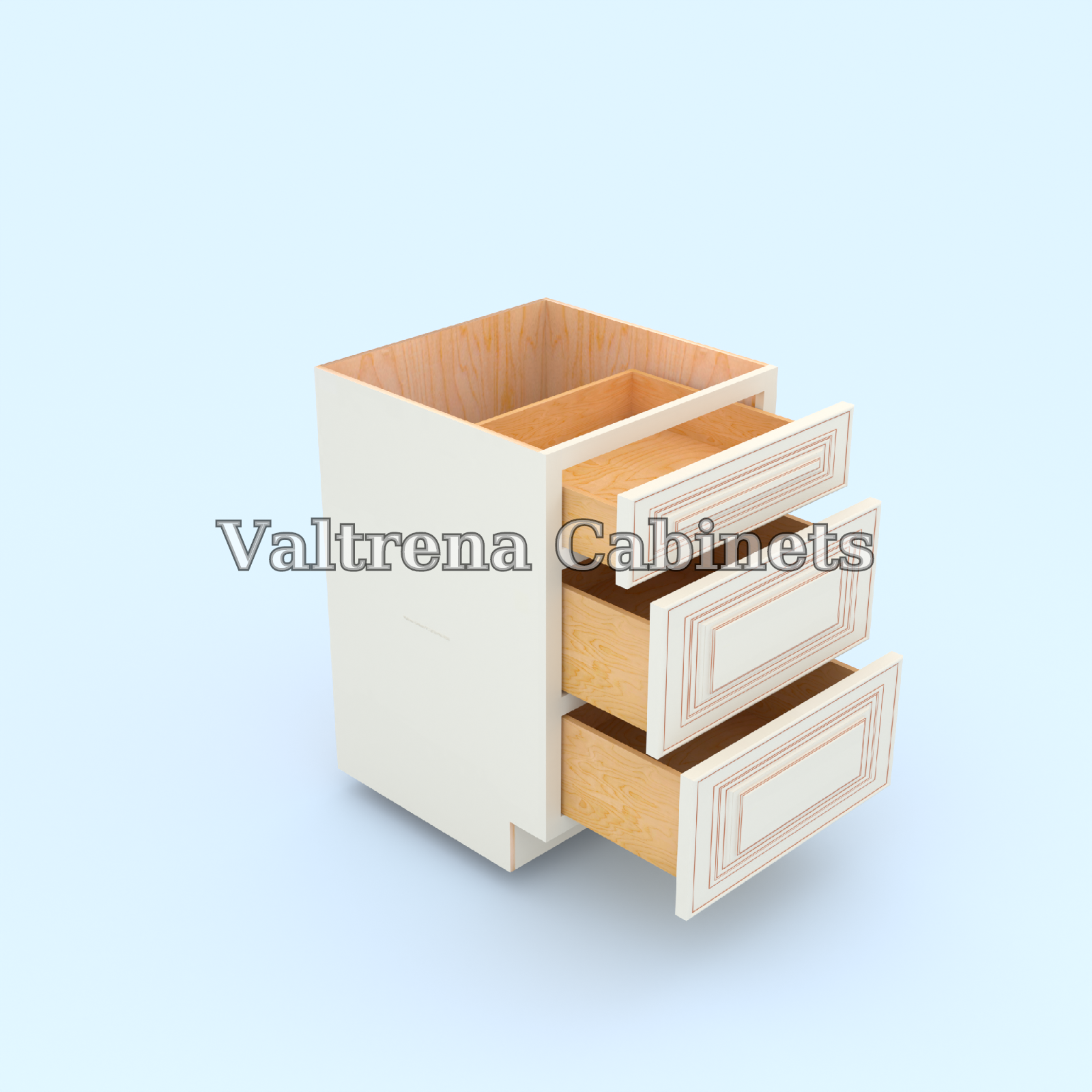 Three Drawer Base Cabinets - view 2 of 2