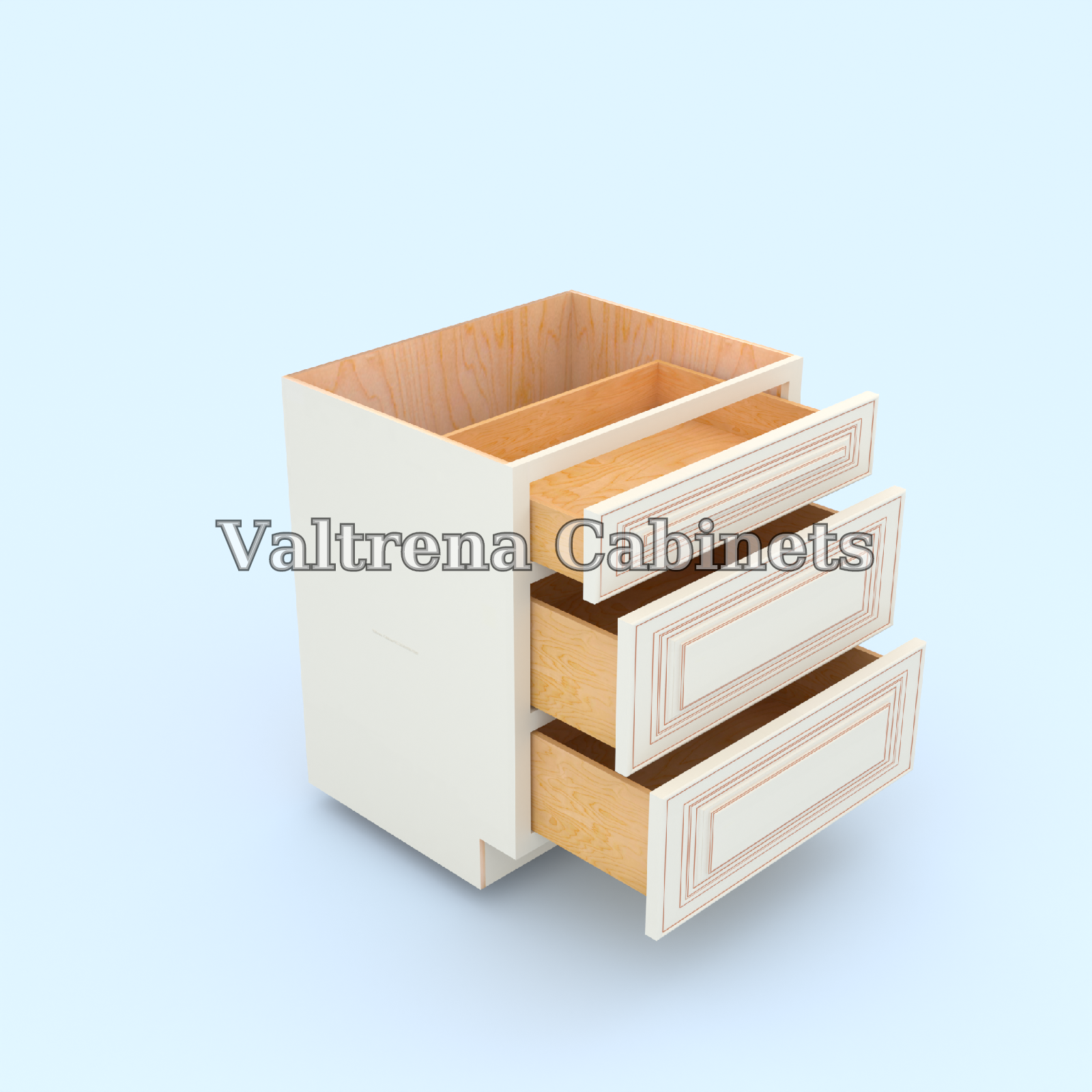 Three Drawer Base Cabinets - view 2 of 2
