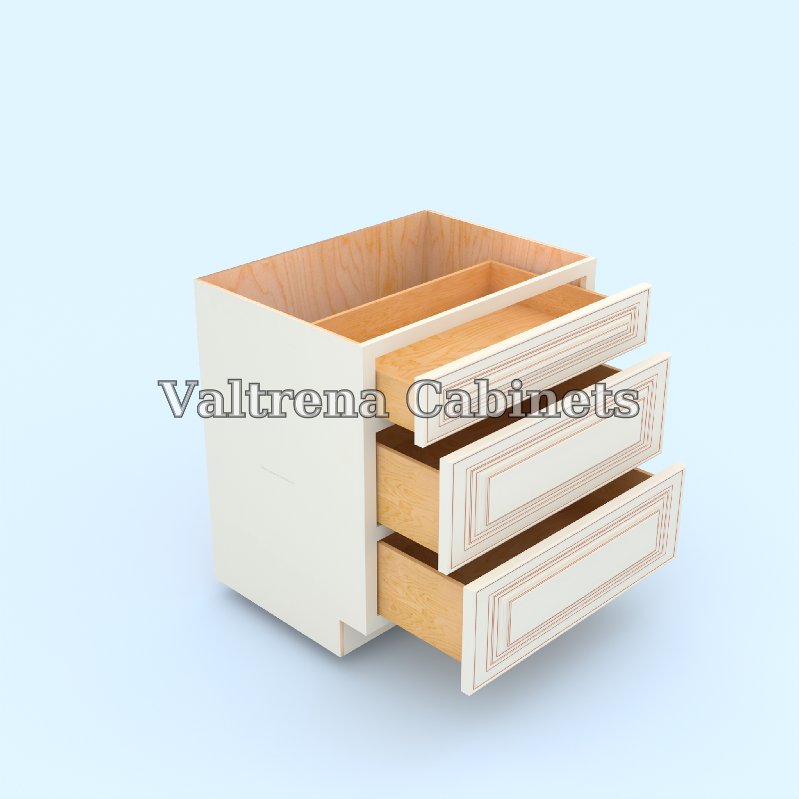 Three Drawer Base Cabinets - view 2 of 2