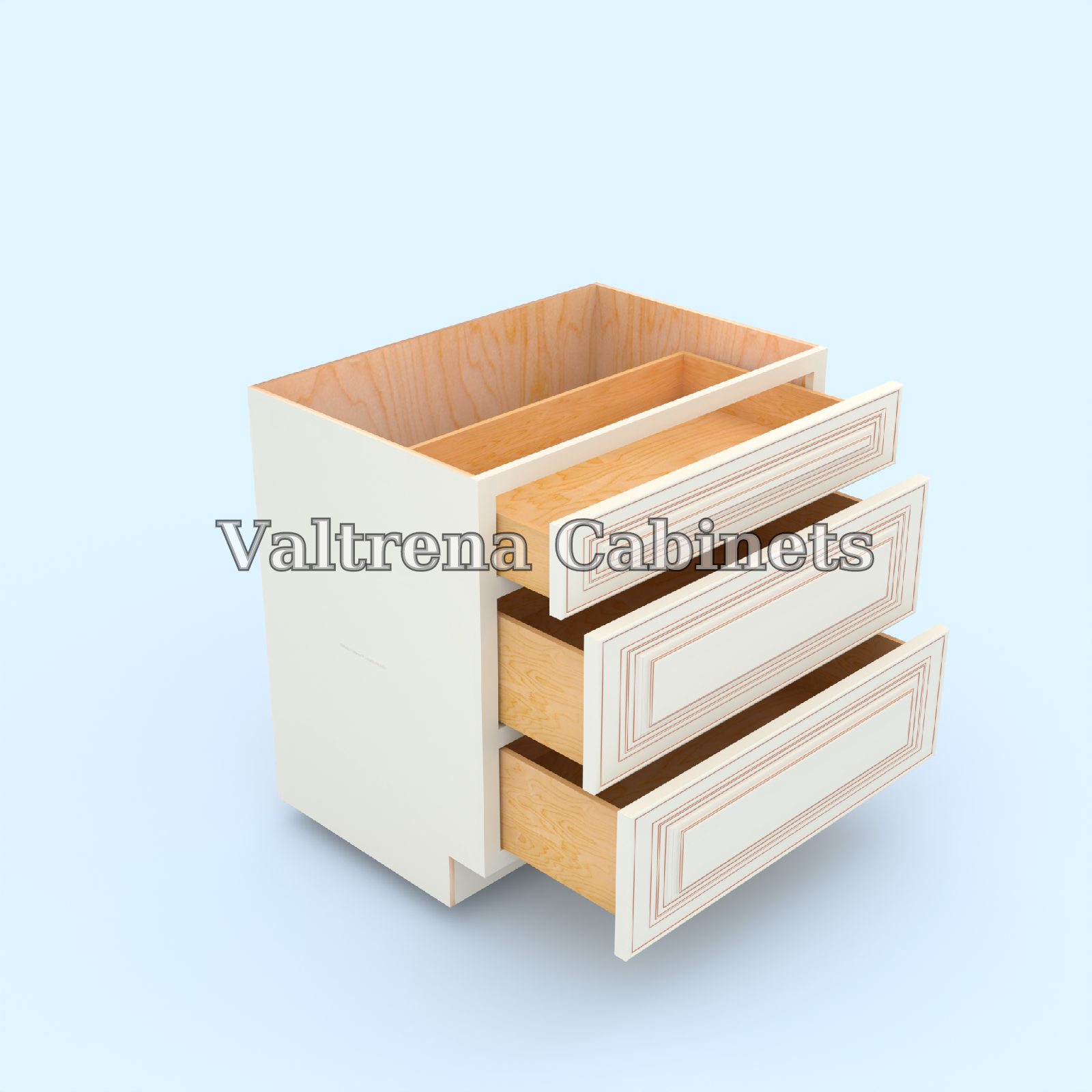 Three Drawer Base Cabinets - view 2 of 2