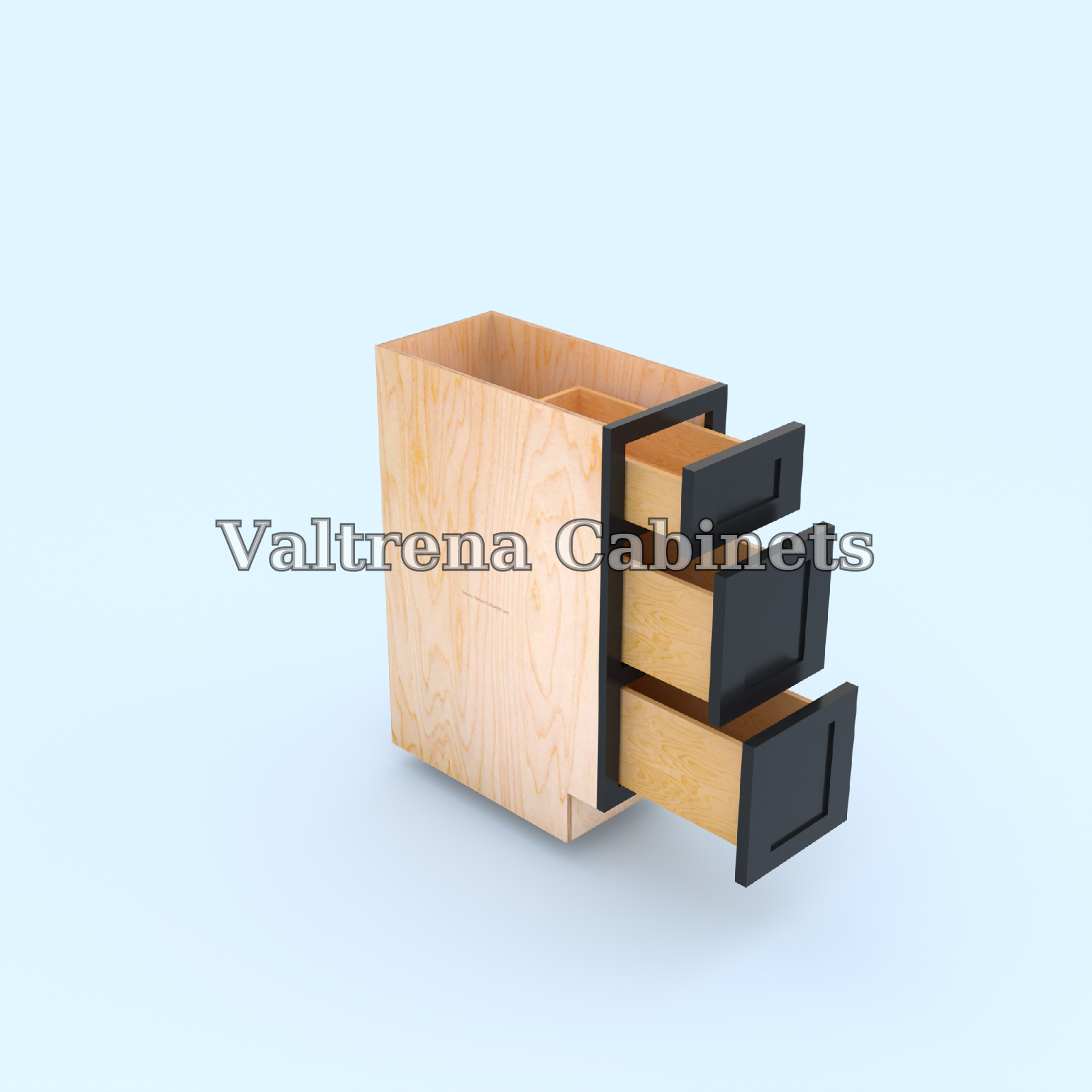 Three Drawer Base Cabinets - view 2 of 2