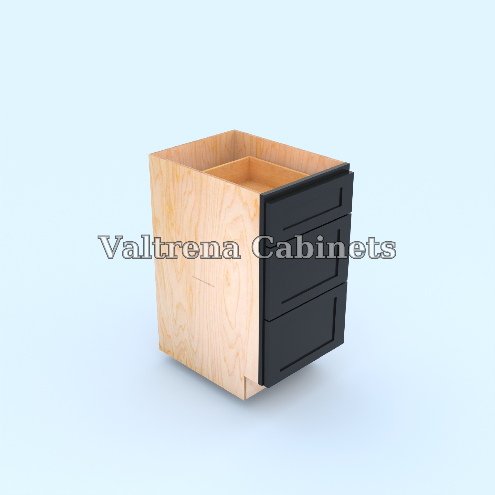 Three Drawer Base Cabinets