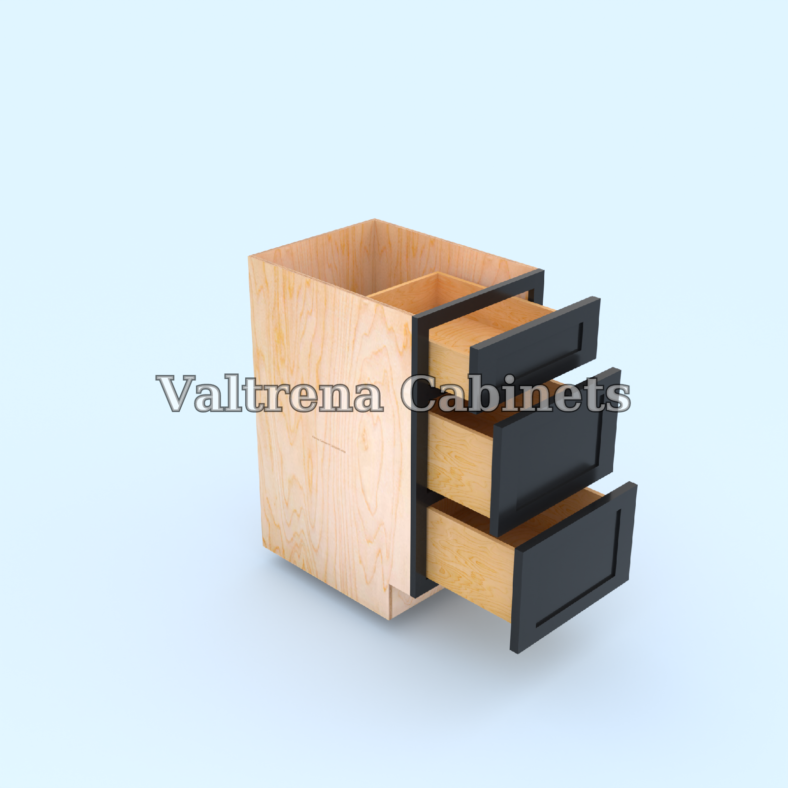 Three Drawer Base Cabinets - view 2 of 2