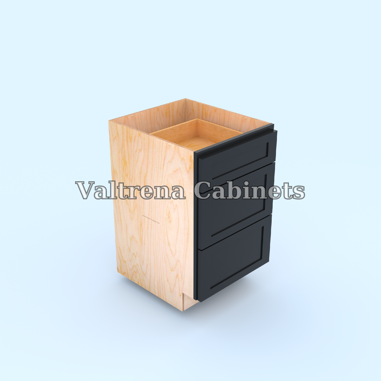 Three Drawer Base Cabinets
