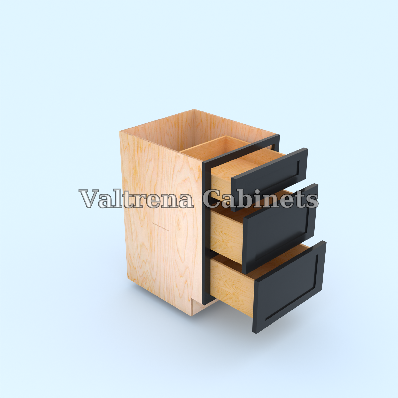Three Drawer Base Cabinets - view 2 of 2