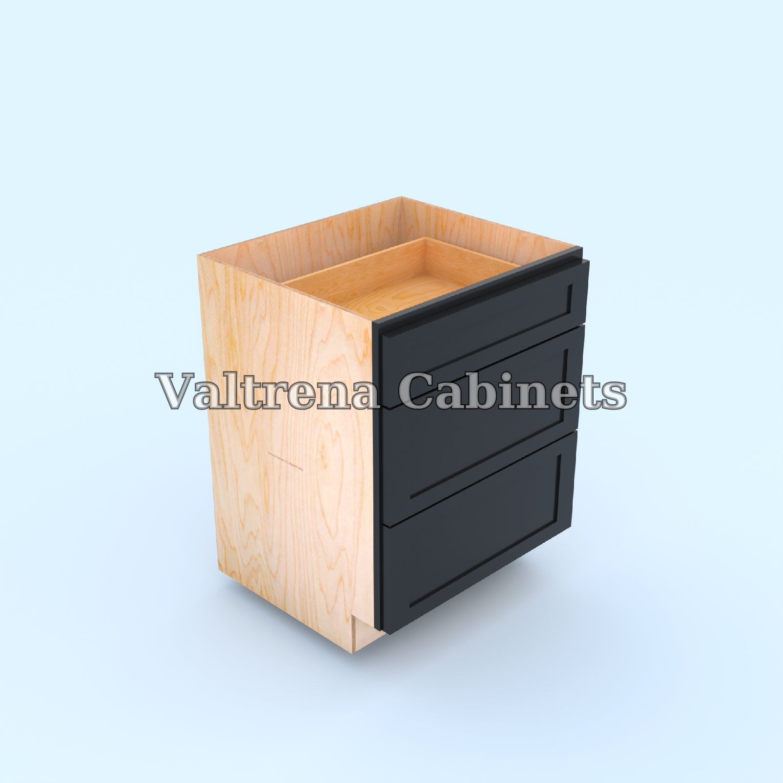 Three Drawer Base Cabinets