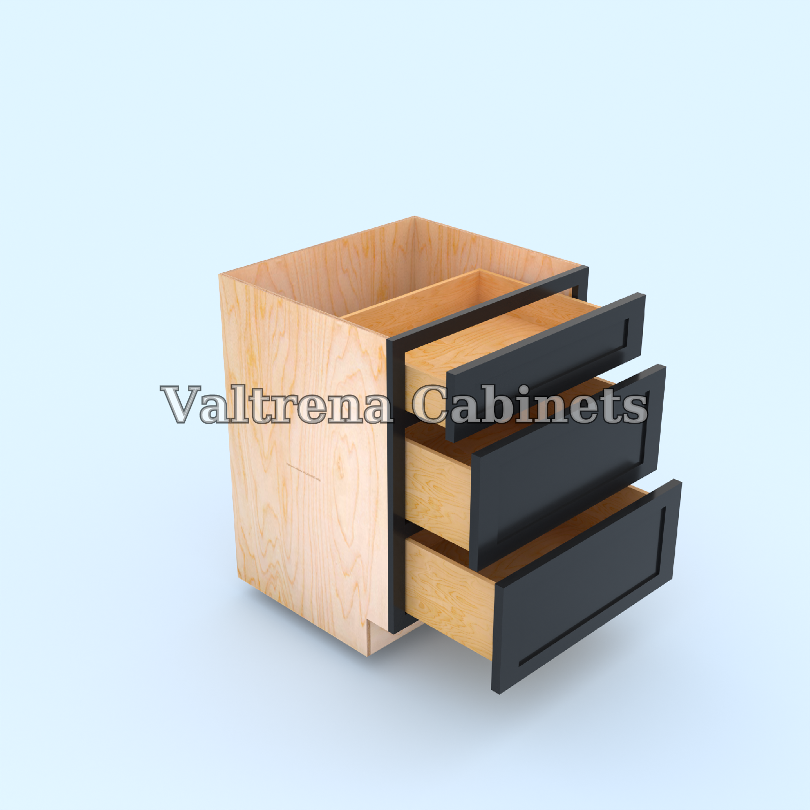 Three Drawer Base Cabinets - view 2 of 2