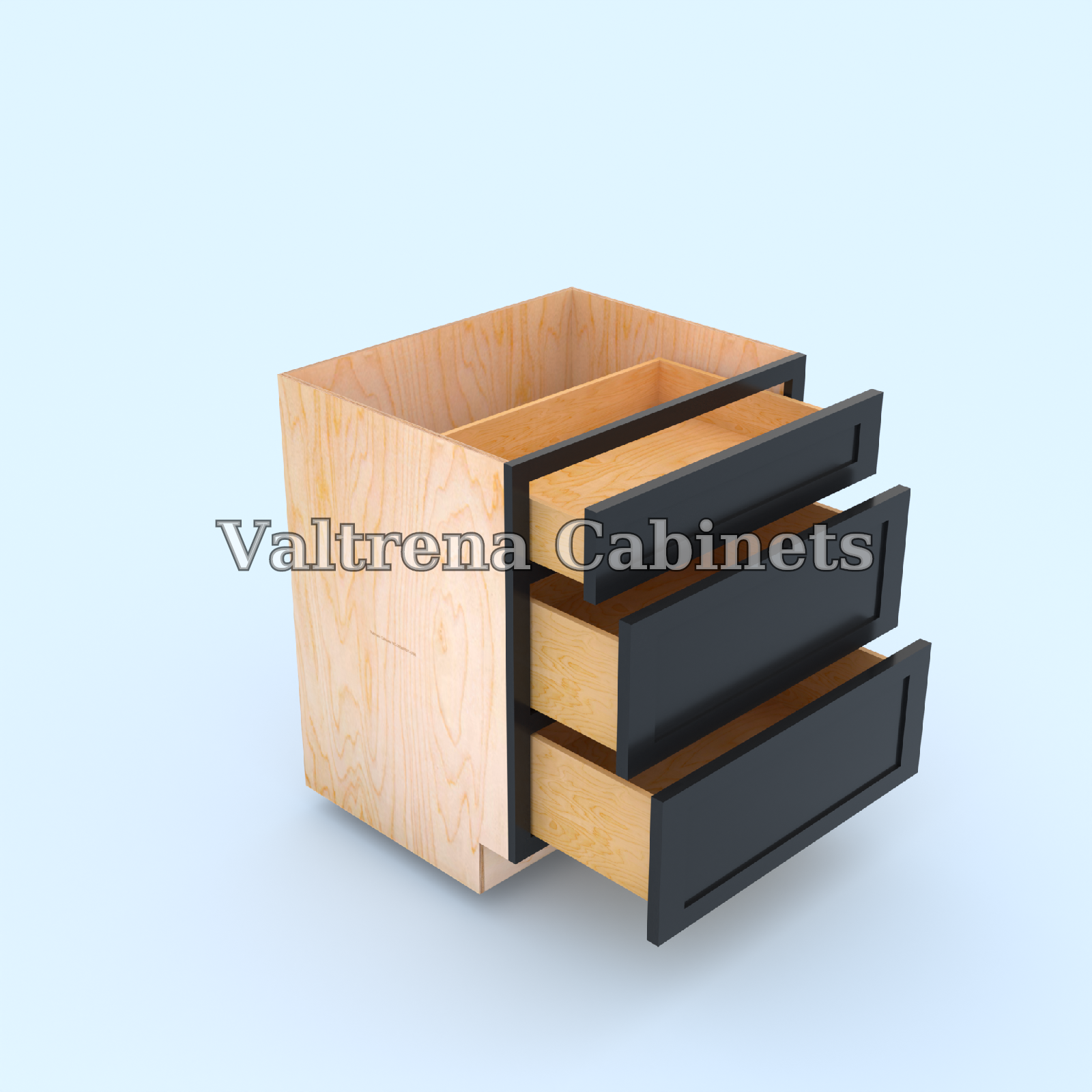 Three Drawer Base Cabinets - view 2 of 2