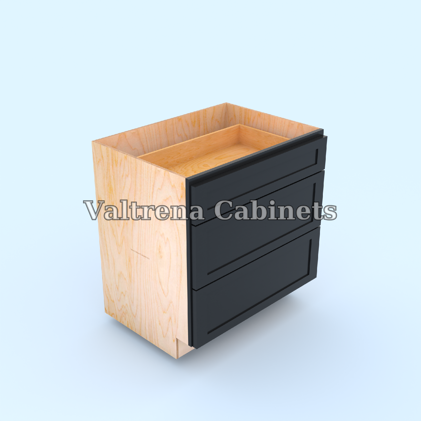 Three Drawer Base Cabinets