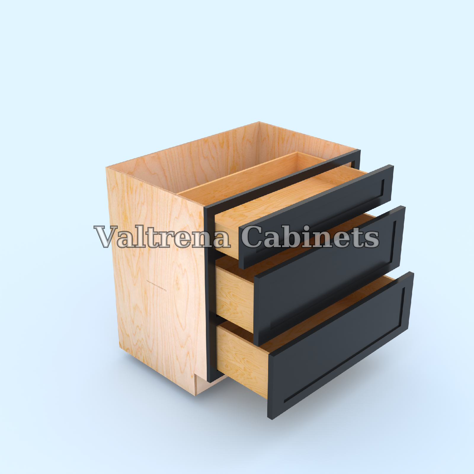 Three Drawer Base Cabinets - view 2 of 2