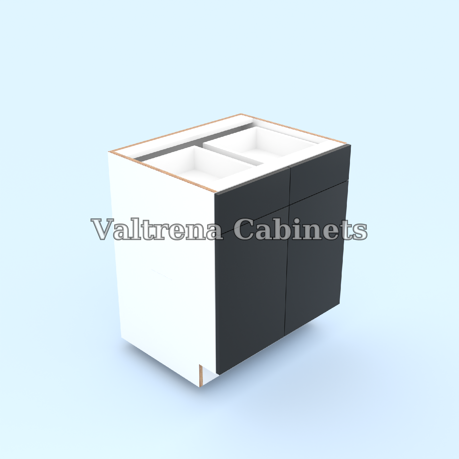 2 Door 2 Drawers Base Cabinets