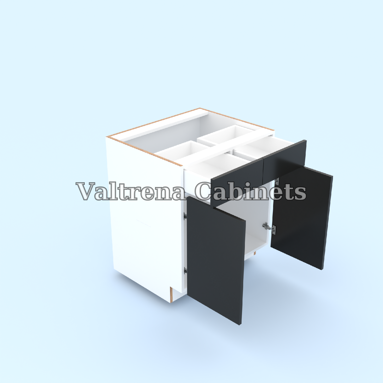 2 Door 2 Drawers Base Cabinets - view 2 of 2