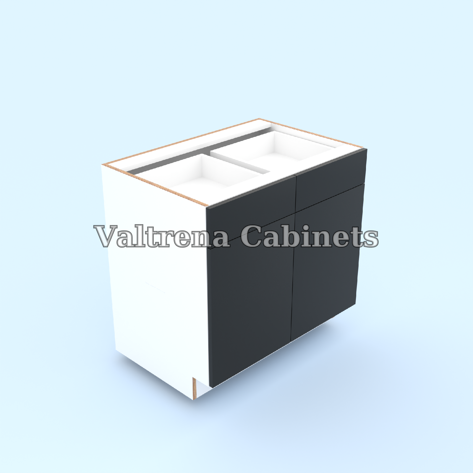 2 Door 2 Drawers Base Cabinets