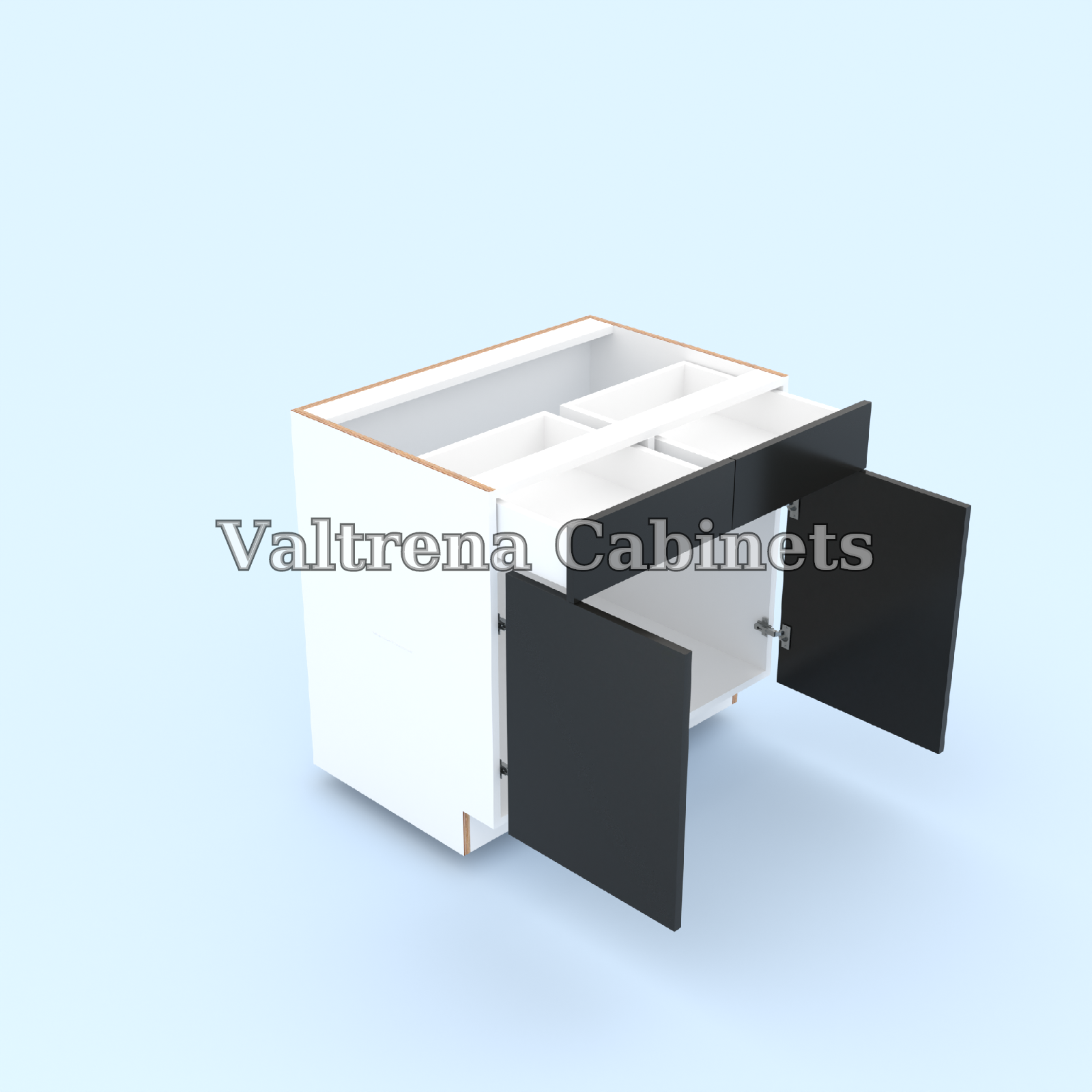 2 Door 2 Drawers Base Cabinets - view 2 of 2
