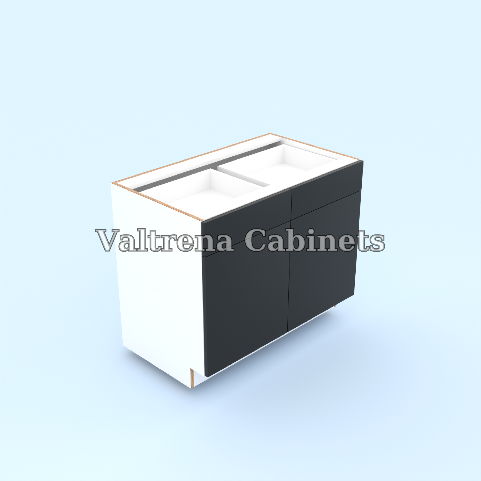 2 Door 2 Drawers Base Cabinets