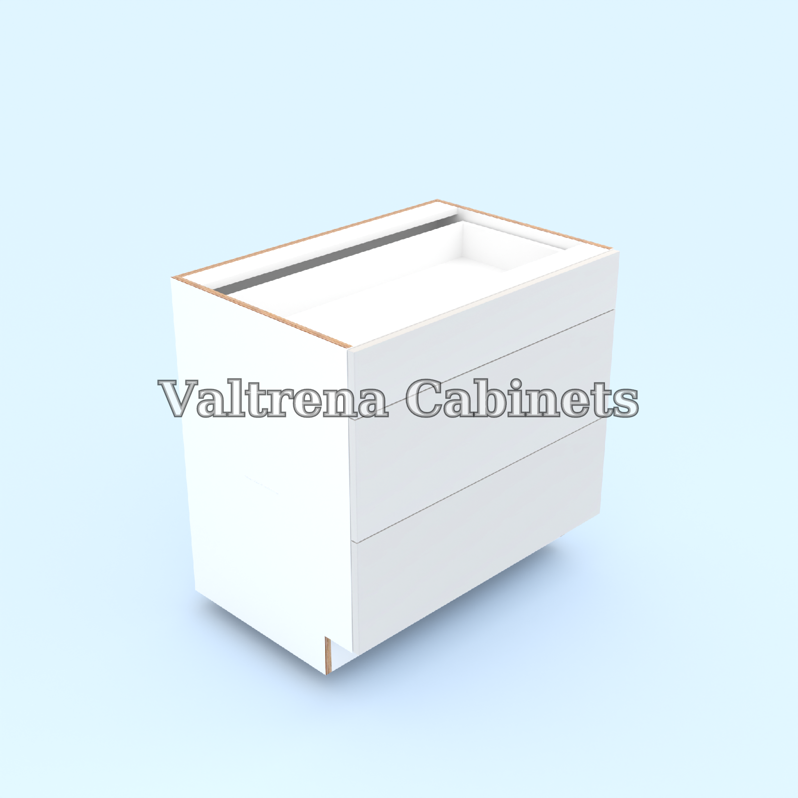 Three Drawer Base Cabinets
