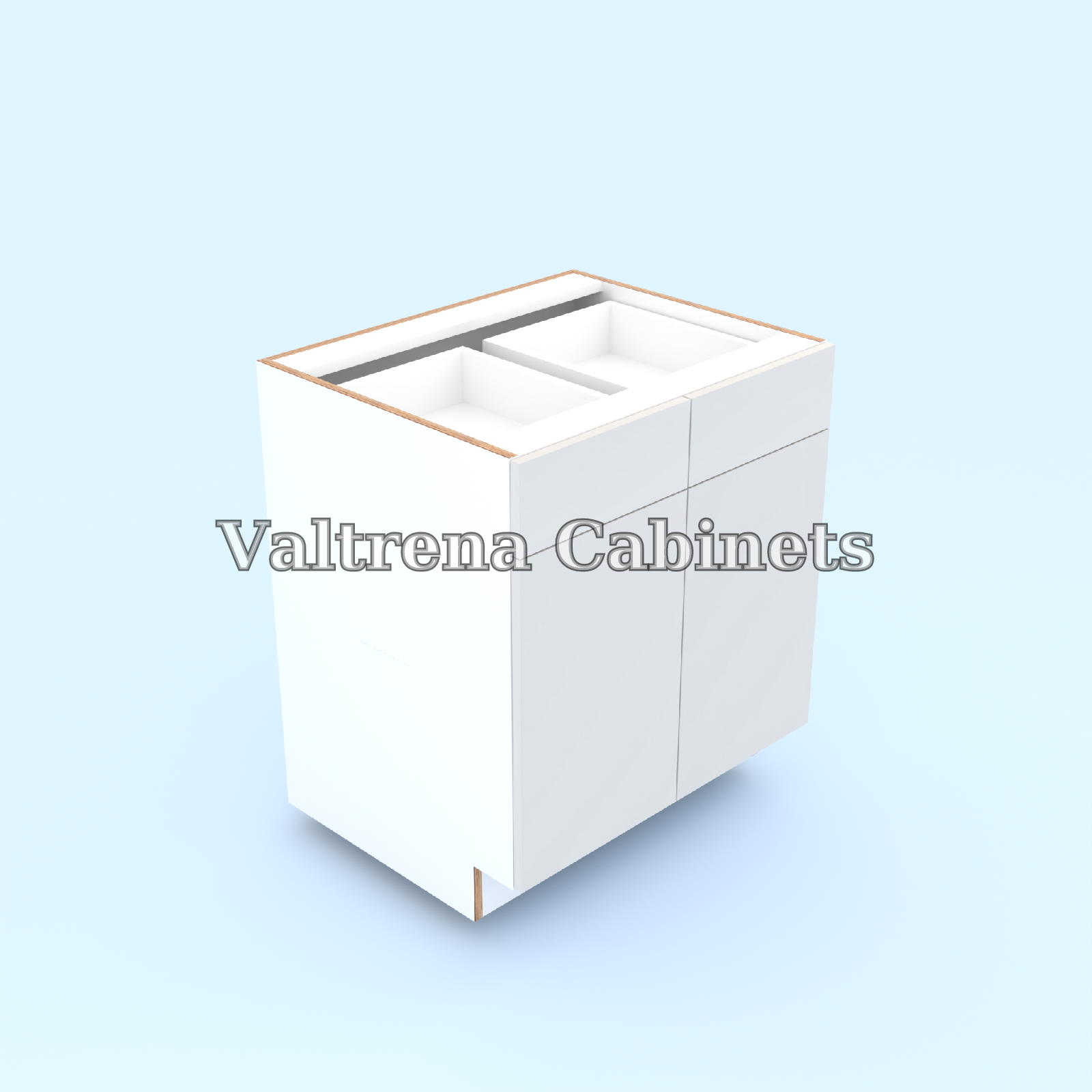 2 Door 2 Drawers Base Cabinets