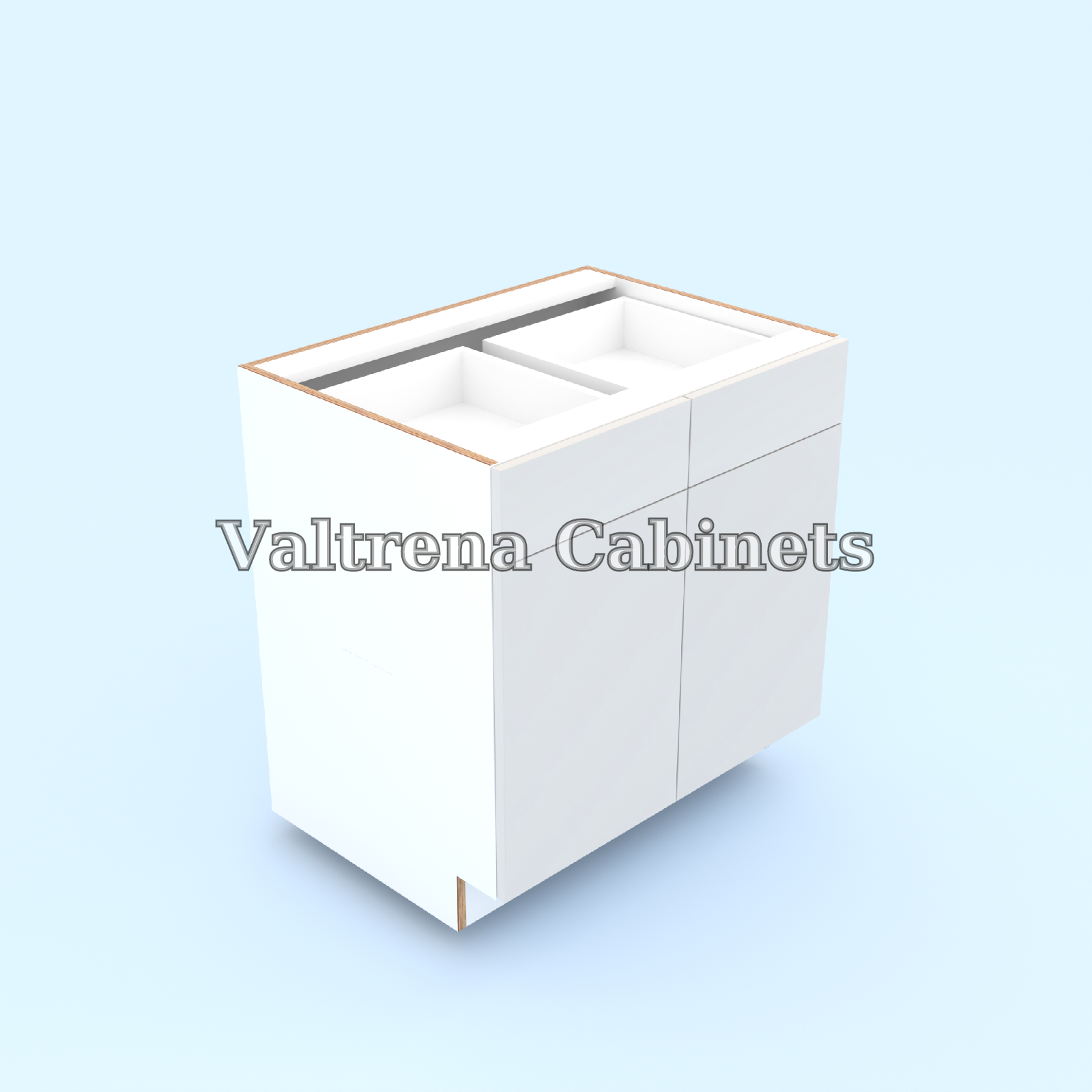 2 Door 2 Drawers Base Cabinets
