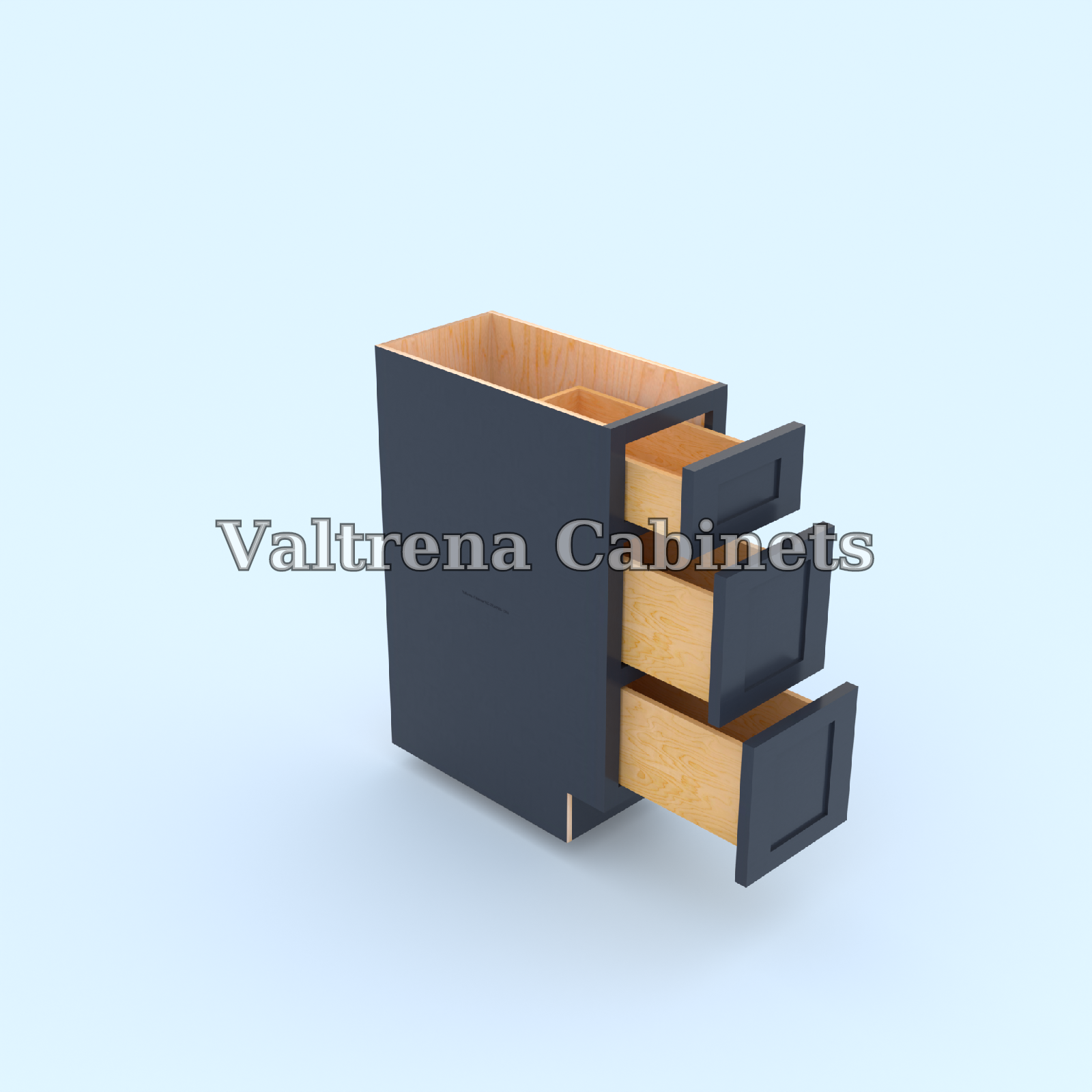 Three Drawer Base Cabinets - view 2 of 2