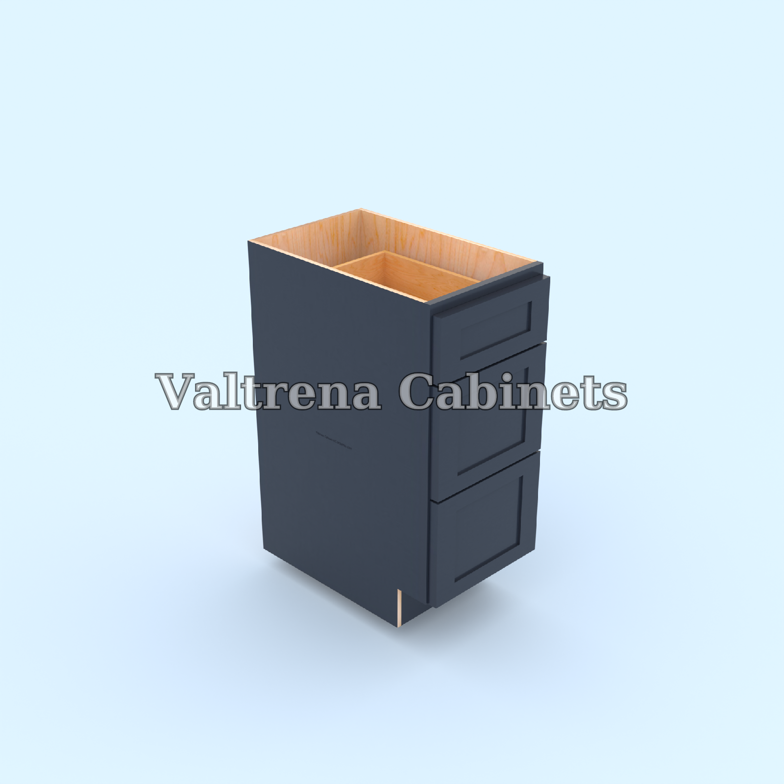 Three Drawer Base Cabinets