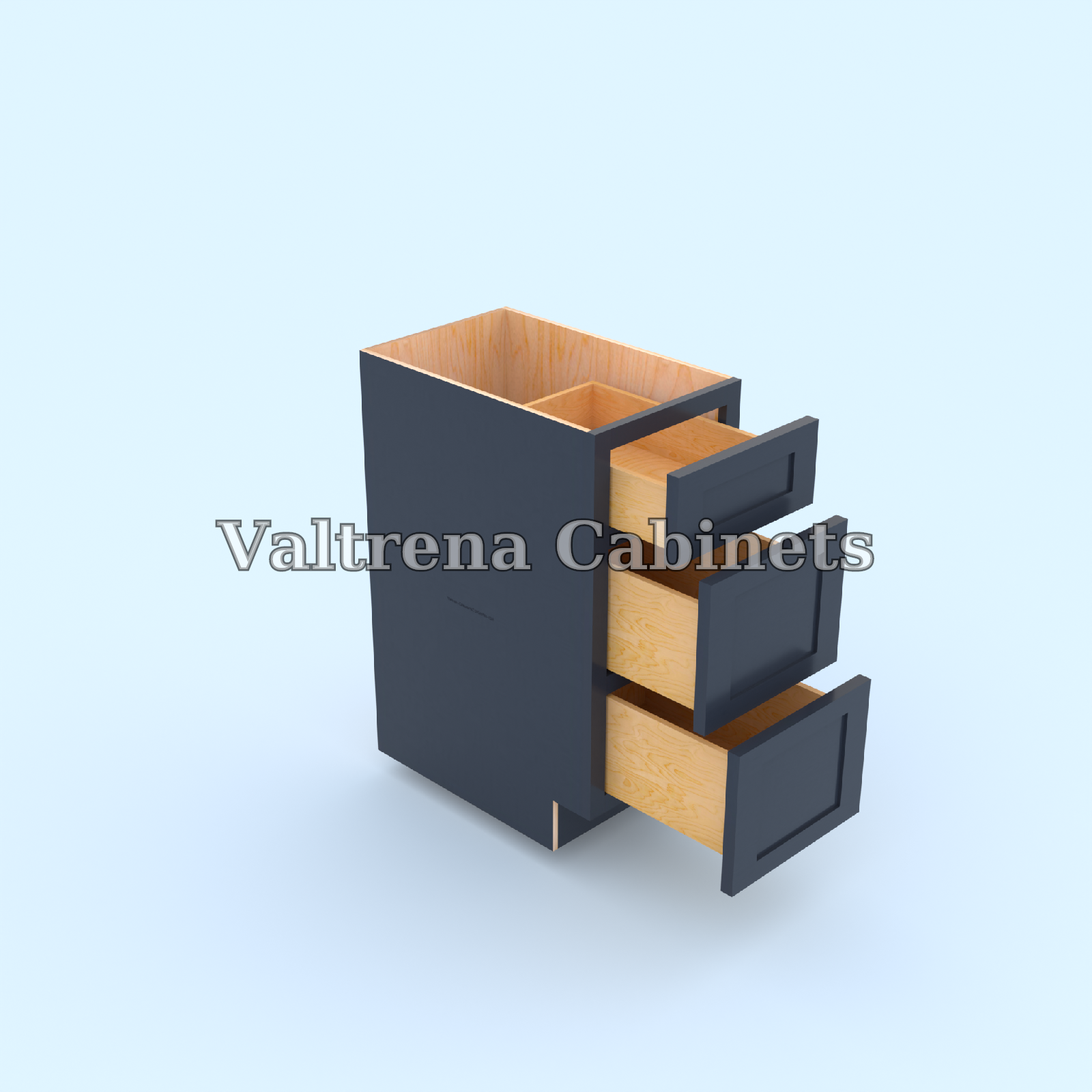 Three Drawer Base Cabinets - view 2 of 2