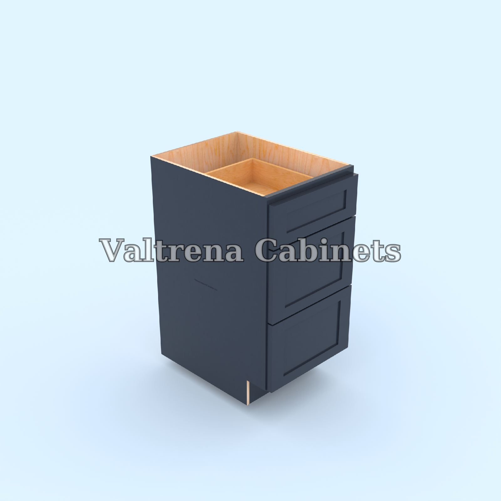 Three Drawer Base Cabinets