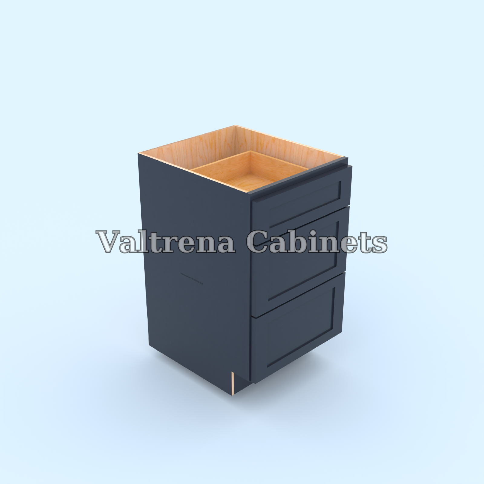 Three Drawer Base Cabinets