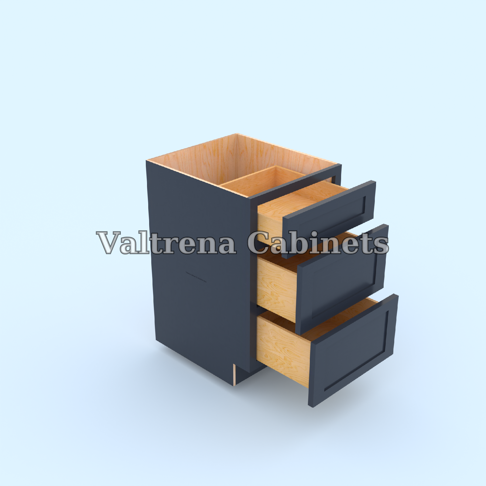 Three Drawer Base Cabinets - view 2 of 2