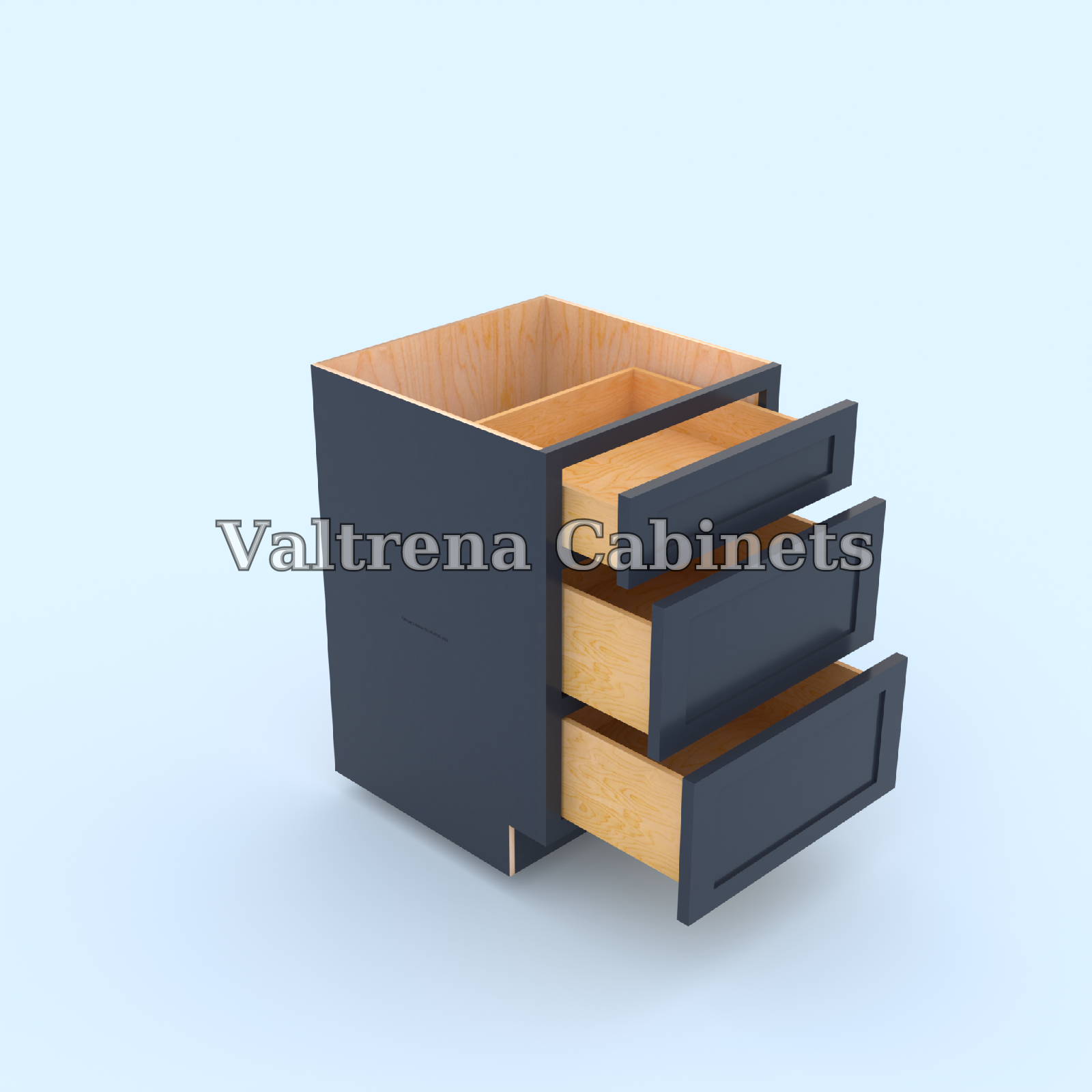 Three Drawer Base Cabinets - view 2 of 2