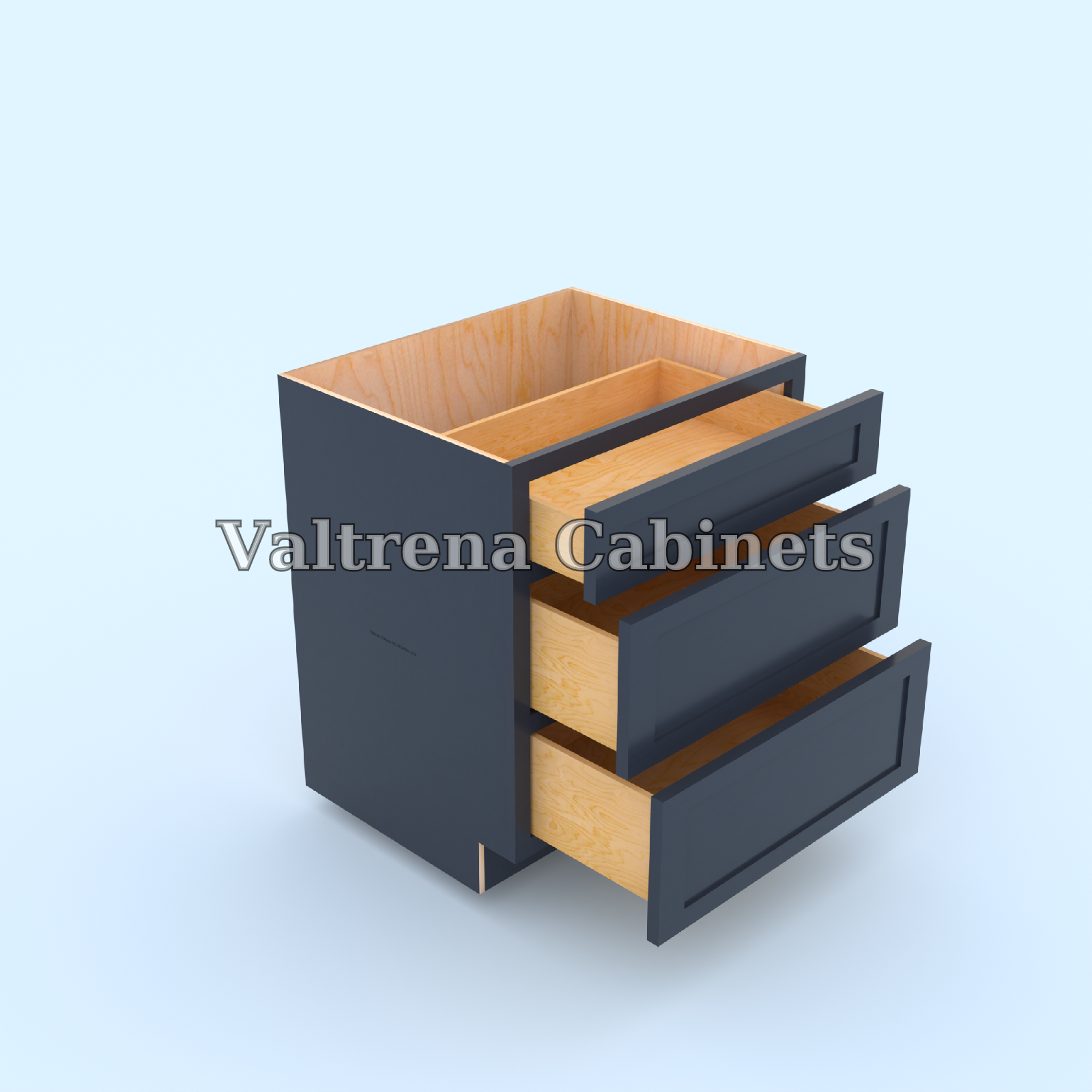 Three Drawer Base Cabinets - view 2 of 2