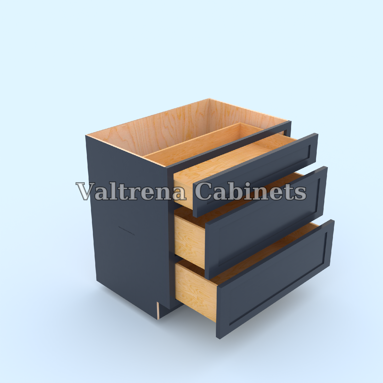 Three Drawer Base Cabinets - view 2 of 2