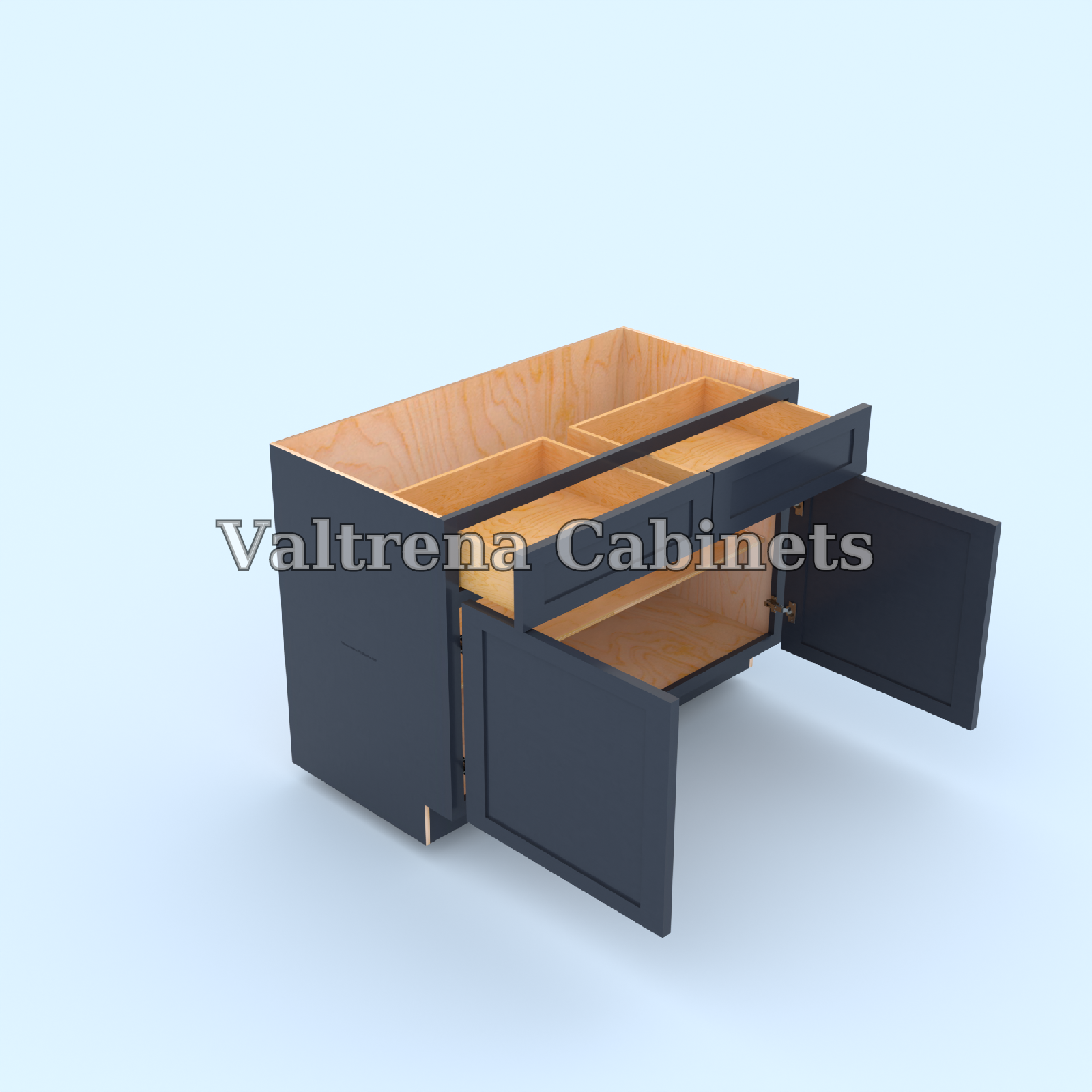 2 Door 2 Drawer Base Cabinet - view 2 of 2