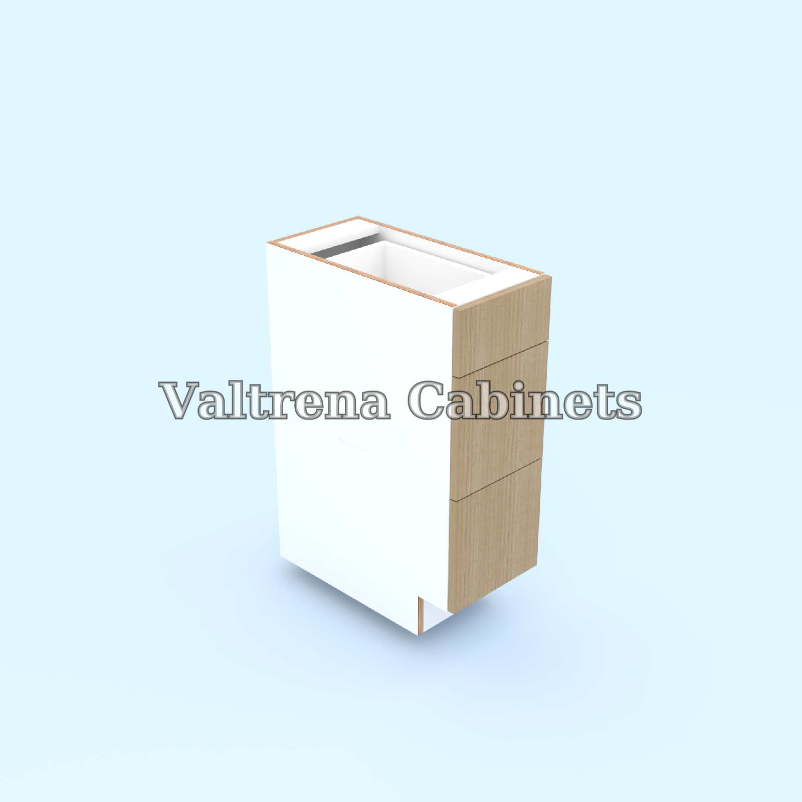 Three Drawer Base Cabinets