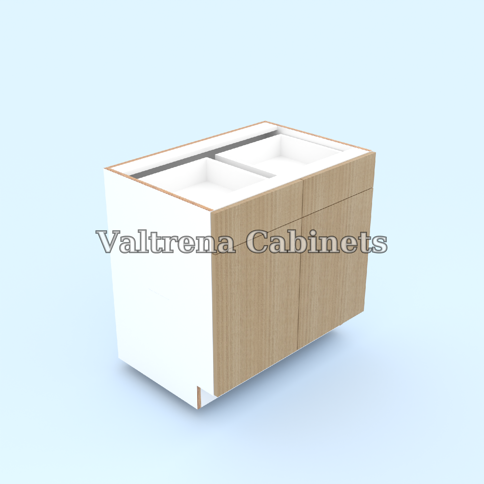 2 Door 2 Drawers Base Cabinets