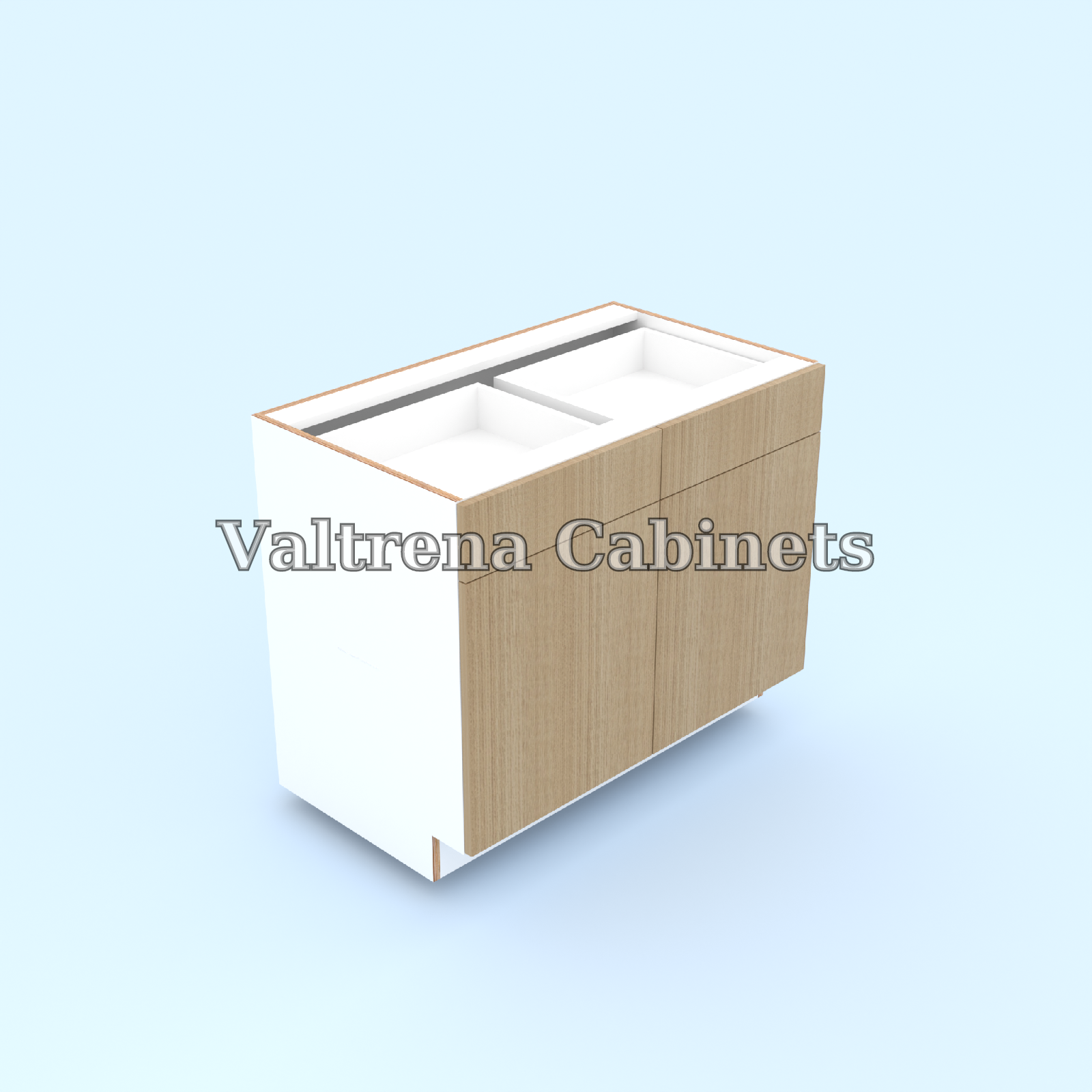 2 Door 2 Drawers Base Cabinets