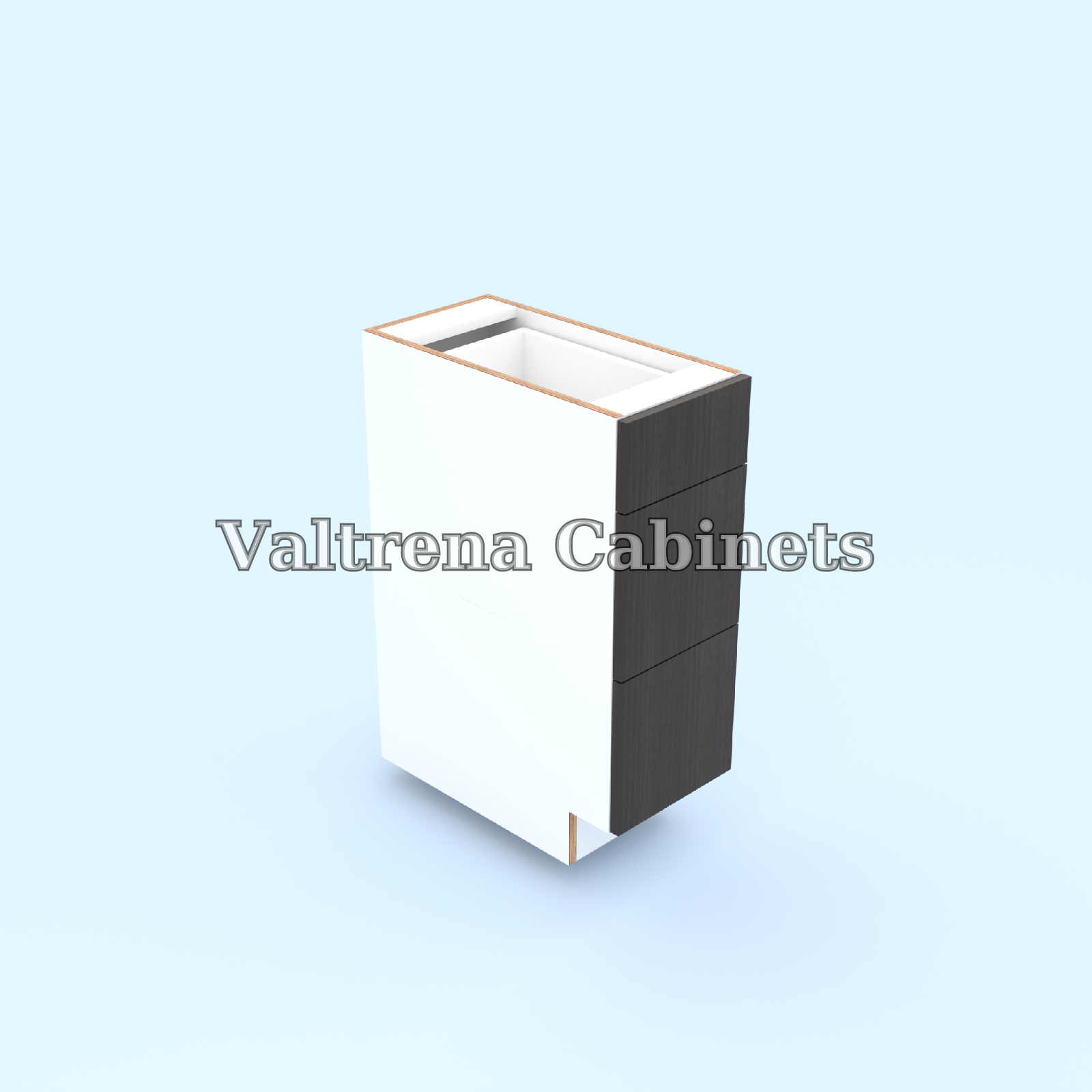 Three Drawer Base Cabinets