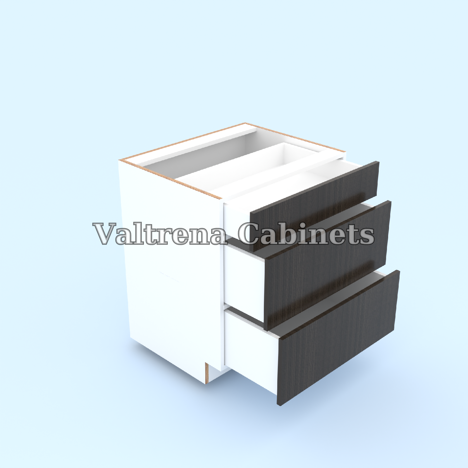 Three Drawer Base Cabinets - view 2 of 2
