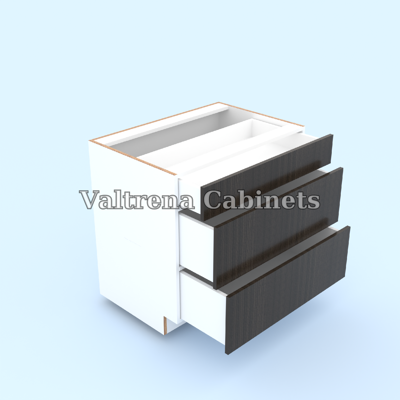 Three Drawer Base Cabinets - view 2 of 2